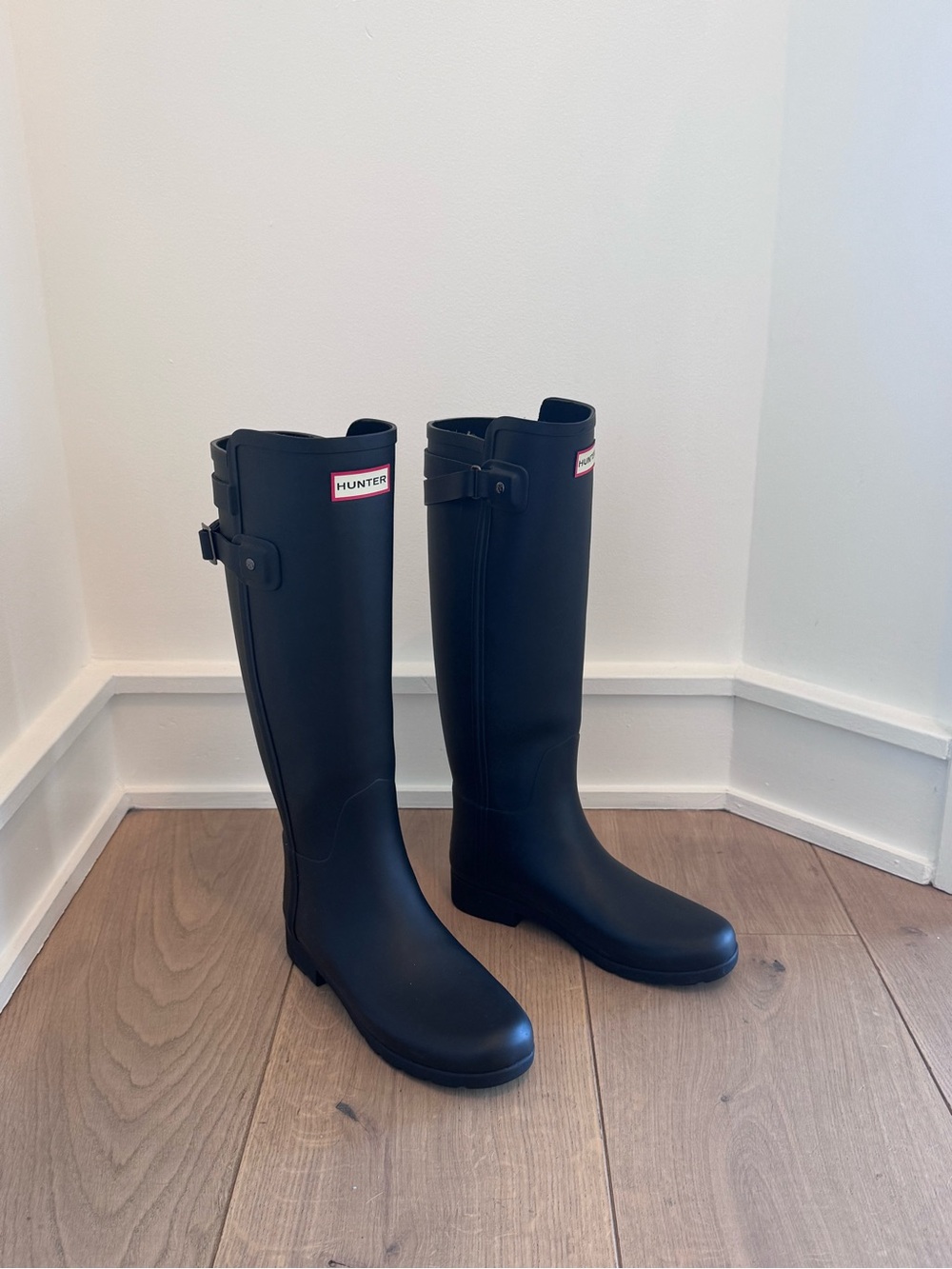 Hunter Tall Matte Black Waterproof Riding Boots